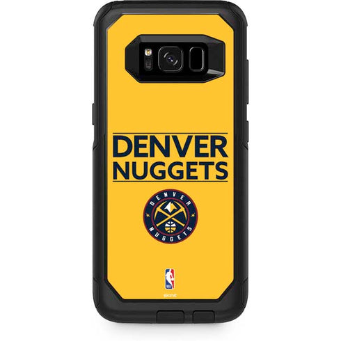 NBA Denver Nuggets Standard - Blue Otterbox Commuter Galaxy Skin