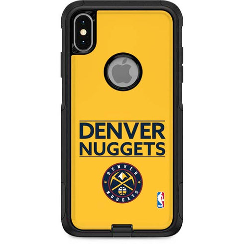 NBA Denver Nuggets Standard - Blue Otterbox Commuter iPhone Skin