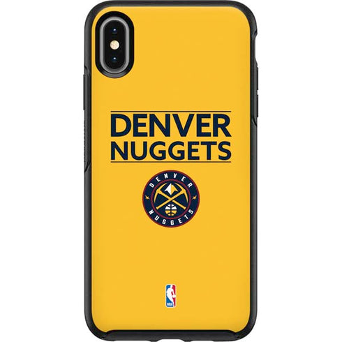 NBA Denver Nuggets Standard - Blue Otterbox Symmetry iPhone Skin
