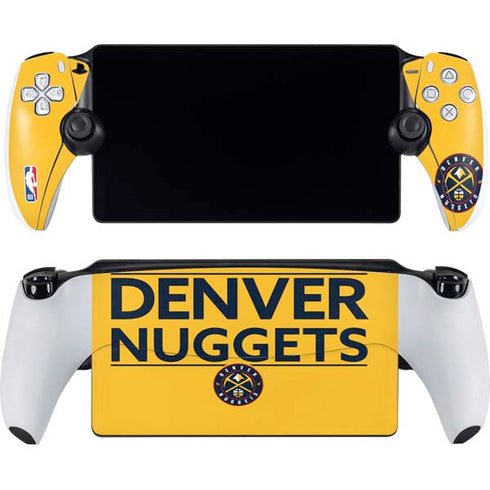 NBA Denver Nuggets Standard - Blue PlayStation Portal Remote Player Skin