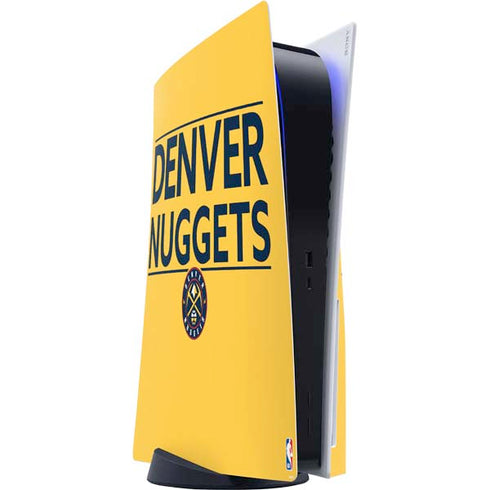 NBA Denver Nuggets Standard - Blue PS5 Console Skin