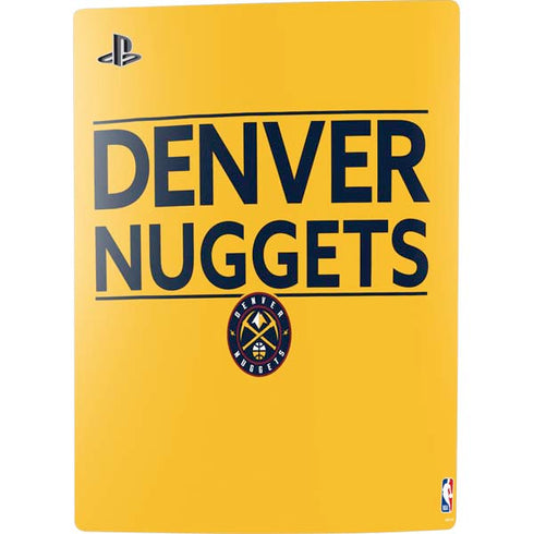 NBA Denver Nuggets Standard - Blue PS5 Console Skin