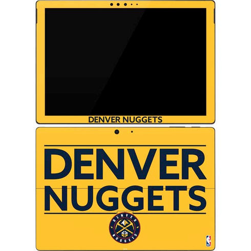 NBA Denver Nuggets Standard - Blue Surface Pro 7 Skin