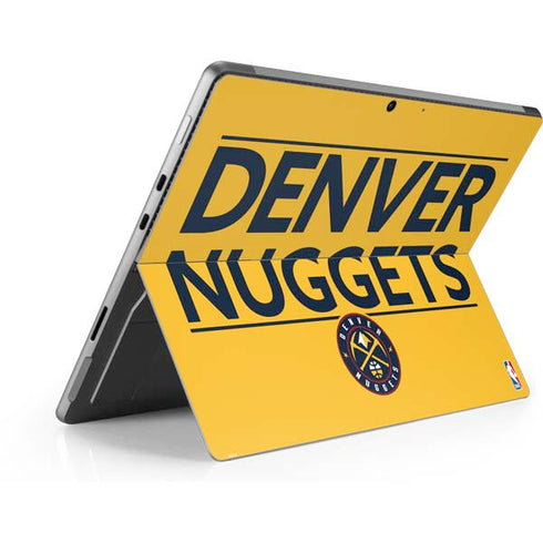 NBA Denver Nuggets Standard - Blue Surface Pro 8 Skin