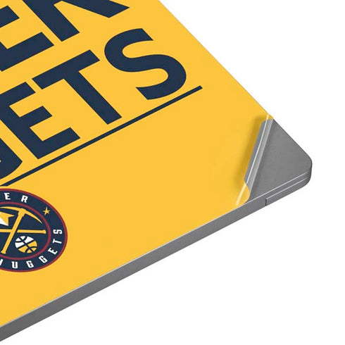 NBA Denver Nuggets Standard - Blue Universal Laptop 11in (8.8 x 6.2in) Skin