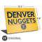 NBA Denver Nuggets Standard - Blue Universal Laptop 15in (12.2 x 8.8in) Skin