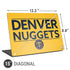 NBA Denver Nuggets Standard - Blue Universal Laptop 15in (12.2 x 8.8in) Skin