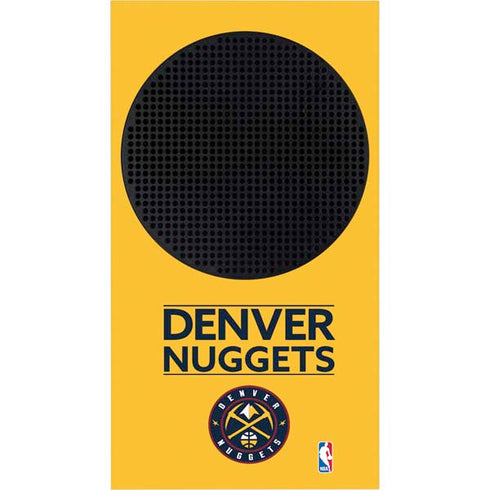 NBA Denver Nuggets Standard - Blue Xbox Series S Console Skin