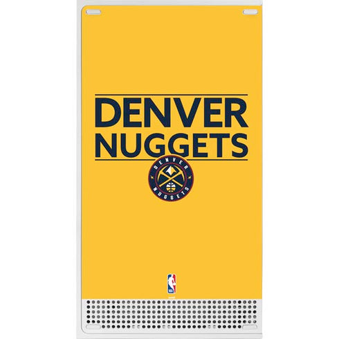 NBA Denver Nuggets Standard - Blue Xbox Series S Console Skin