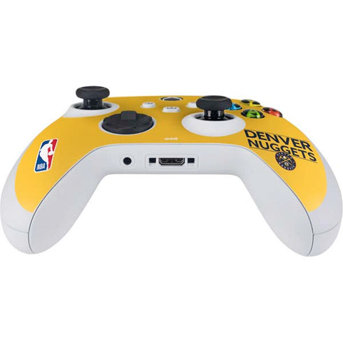 NBA Denver Nuggets Standard - Blue Xbox Series S Controller Skin