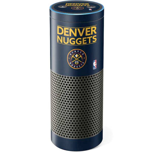 NBA Denver Nuggets Standard - Light Blue Amazon Echo Skin