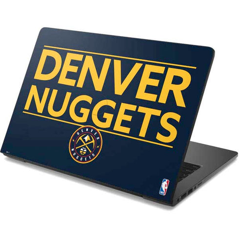 NBA Denver Nuggets Standard - Light Blue Dell Chromebook Skin