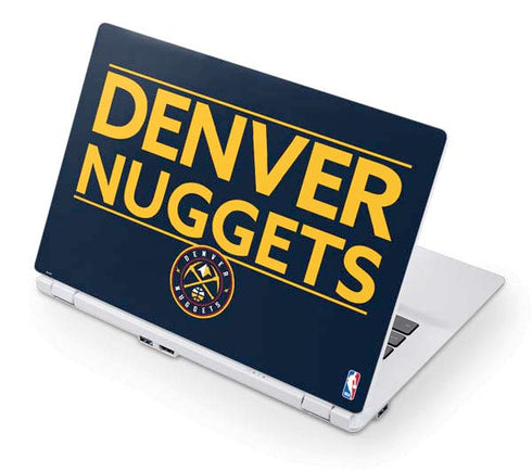 NBA Denver Nuggets Standard - Light Blue Acer Chromebook Skin
