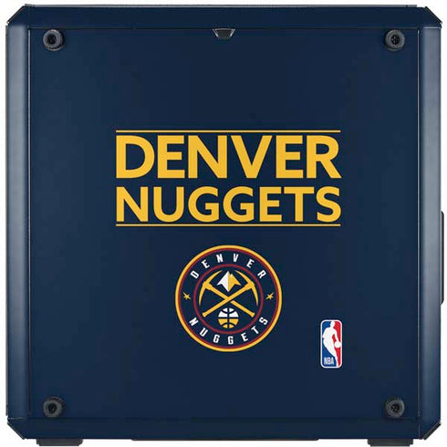 NBA Denver Nuggets Standard - Light Blue Cooler Master MasterBox Q300L Mini Tower Skin