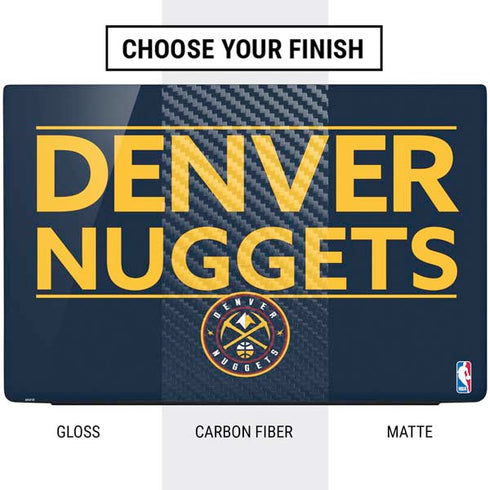NBA Denver Nuggets Standard - Light Blue Dell Vostro Skin
