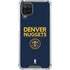 NBA Denver Nuggets Standard - Light Blue Galaxy A12 Clear Case
