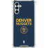 NBA Denver Nuggets Standard - Light Blue Galaxy A13 5G Clear Case