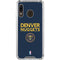 NBA Denver Nuggets Standard - Light Blue Galaxy A30 Clear Case