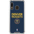NBA Denver Nuggets Standard - Light Blue Galaxy A30 Clear Case