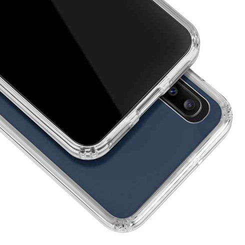 NBA Denver Nuggets Standard - Light Blue Galaxy A30 Clear Case