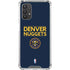 NBA Denver Nuggets Standard - Light Blue Galaxy A32 5G Clear Case
