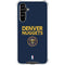 NBA Denver Nuggets Standard - Light Blue Galaxy A54 5G Clear Case