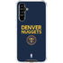 NBA Denver Nuggets Standard - Light Blue Galaxy A54 5G Clear Case