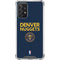 NBA Denver Nuggets Standard - Light Blue Galaxy A72 5G Clear Case