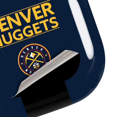 NBA Denver Nuggets Standard - Light Blue Galaxy Buds Pro Skin