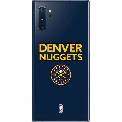 NBA Denver Nuggets Standard - Light Blue Galaxy Note 10 Plus Skin