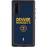 NBA Denver Nuggets Standard - Light Blue Galaxy Note 10 Waterproof Case