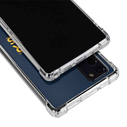 NBA Denver Nuggets Standard - Light Blue Galaxy Note20 5G Clear Case