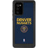NBA Denver Nuggets Standard - Light Blue Galaxy Note20 5G Waterproof Case