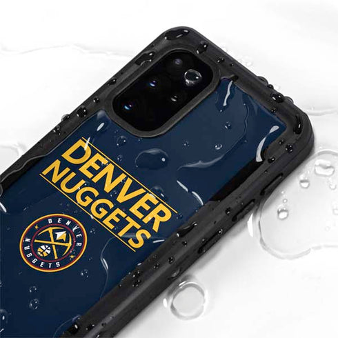 NBA Denver Nuggets Standard - Light Blue Galaxy S20 Plus Waterproof Case