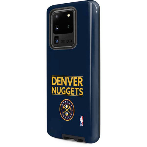 NBA Denver Nuggets Standard - Light Blue Galaxy S20 Ultra 5G Pro Case
