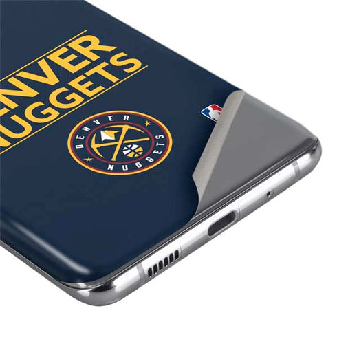 NBA Denver Nuggets Standard - Light Blue Galaxy S20 Ultra 5G Skin