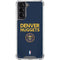NBA Denver Nuggets Standard - Light Blue Galaxy S21 5G Clear Case