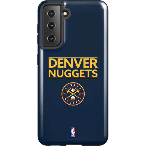 NBA Denver Nuggets Standard - Light Blue Galaxy S21 5G Pro Case