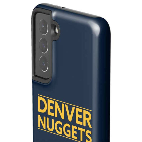 NBA Denver Nuggets Standard - Light Blue Galaxy S21 5G Pro Case
