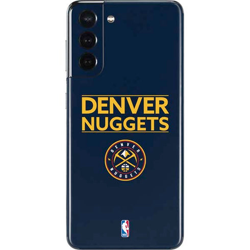 NBA Denver Nuggets Standard - Light Blue Galaxy S21 5G Skin