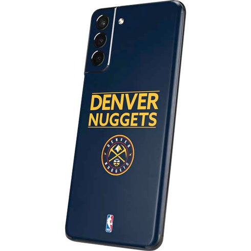 NBA Denver Nuggets Standard - Light Blue Galaxy S21 5G Skin