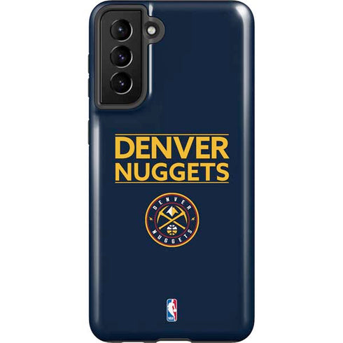 NBA Denver Nuggets Standard - Light Blue Galaxy S21 Plus 5G Pro Case