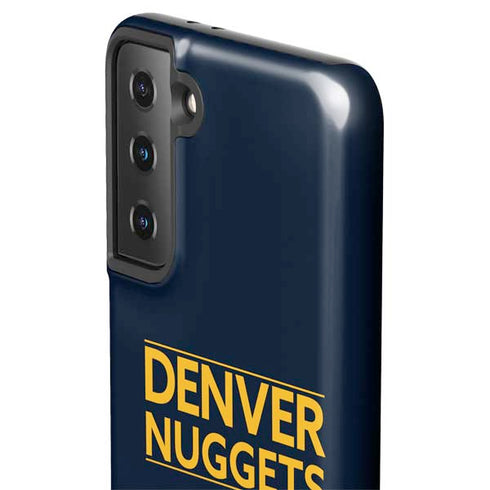 NBA Denver Nuggets Standard - Light Blue Galaxy S21 Plus 5G Pro Case