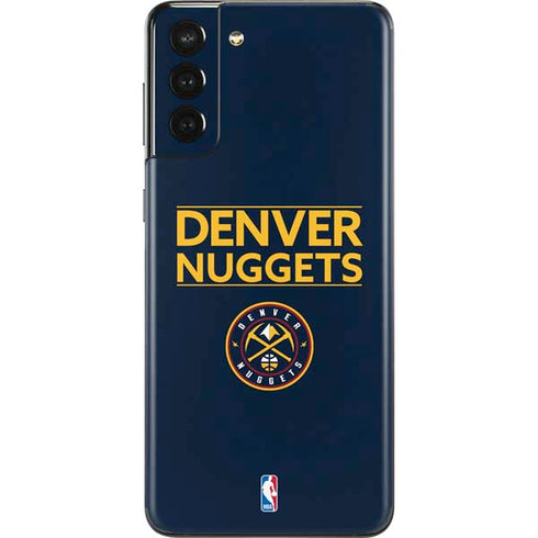 NBA Denver Nuggets Standard - Light Blue Galaxy S21 Plus 5G Skin