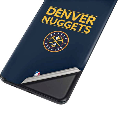 NBA Denver Nuggets Standard - Light Blue Galaxy S21 Plus 5G Skin