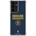 NBA Denver Nuggets Standard - Light Blue Galaxy S21 Ultra 5G Clear Case