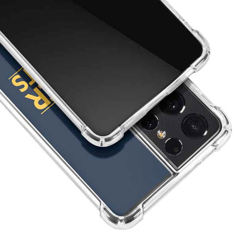 NBA Denver Nuggets Standard - Light Blue Galaxy S21 Ultra 5G Clear Case