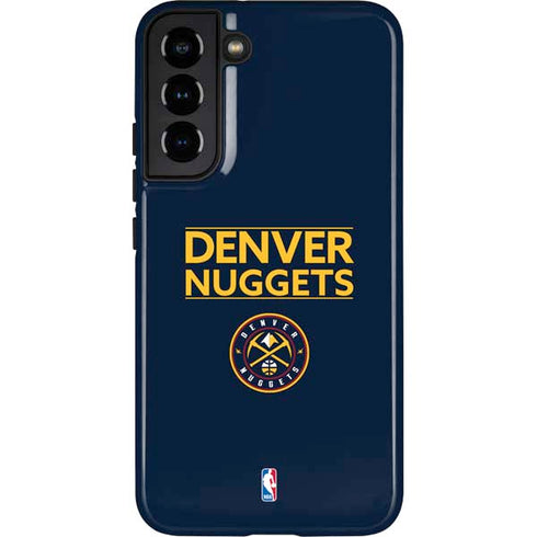 NBA Denver Nuggets Standard - Light Blue Galaxy S22 Plus Pro Case