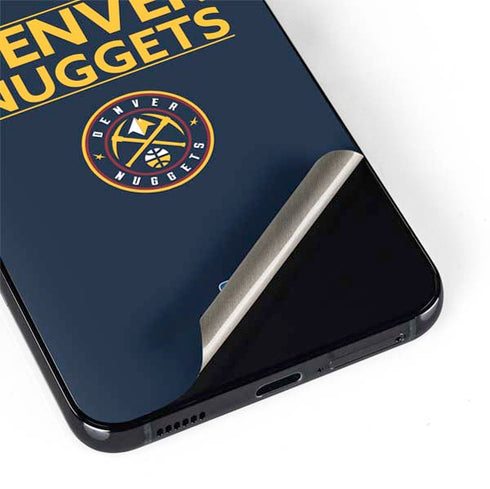 NBA Denver Nuggets Standard - Light Blue Galaxy S22 Plus Skin