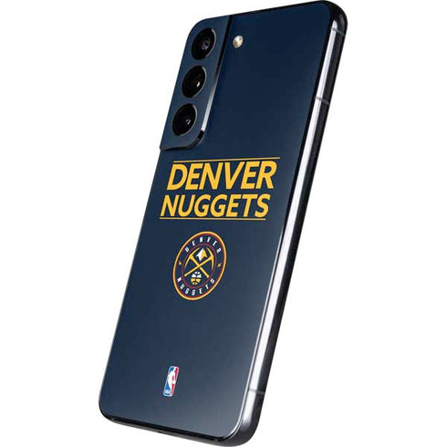 NBA Denver Nuggets Standard - Light Blue Galaxy S22 Skin